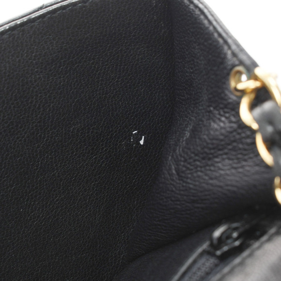 Chanel Black Gold Silver Hardware Vintage Calfskin Shoulder Bag - Picture 11 of 12